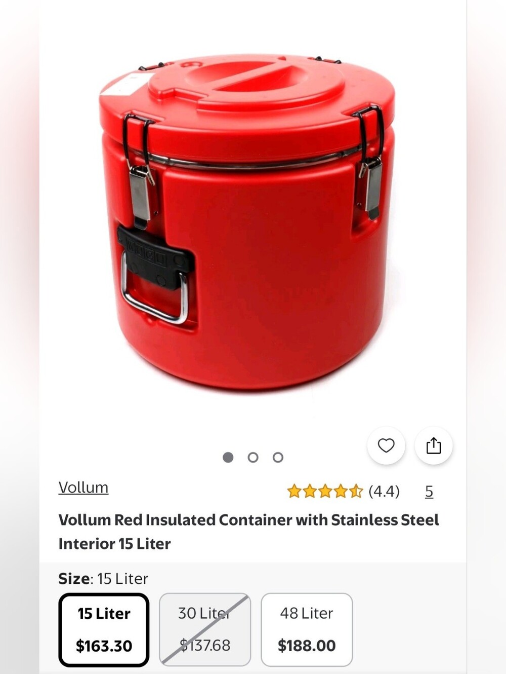 Red Wantjoin Cooler